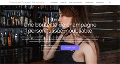 Desktop Screenshot of champagne-bourgeois.com