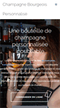 Mobile Screenshot of champagne-bourgeois.com